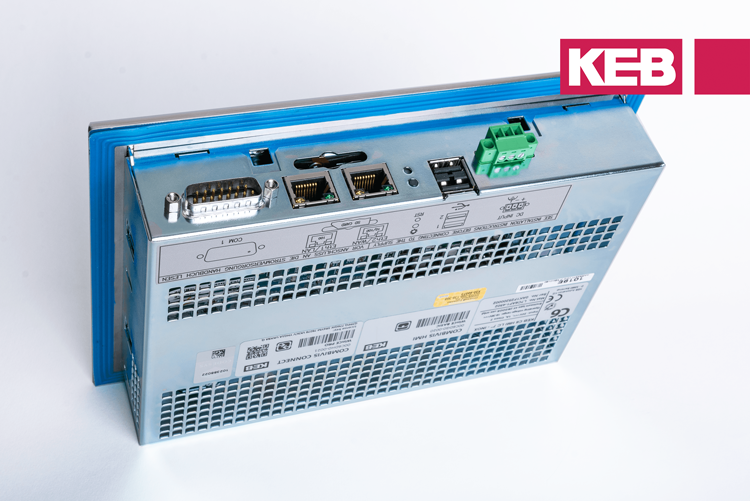 KEB's HMIs support EtherNet/IP and 40+ communication drivers